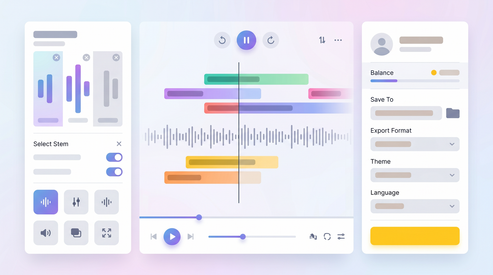 Lalal.ai editing features