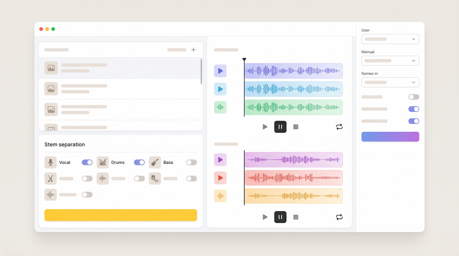 Lalal.ai interface